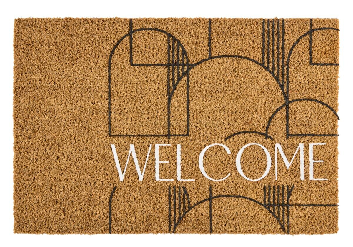 MD Entree Fußmatte Finesse natur B/L: ca. 40x60 cm