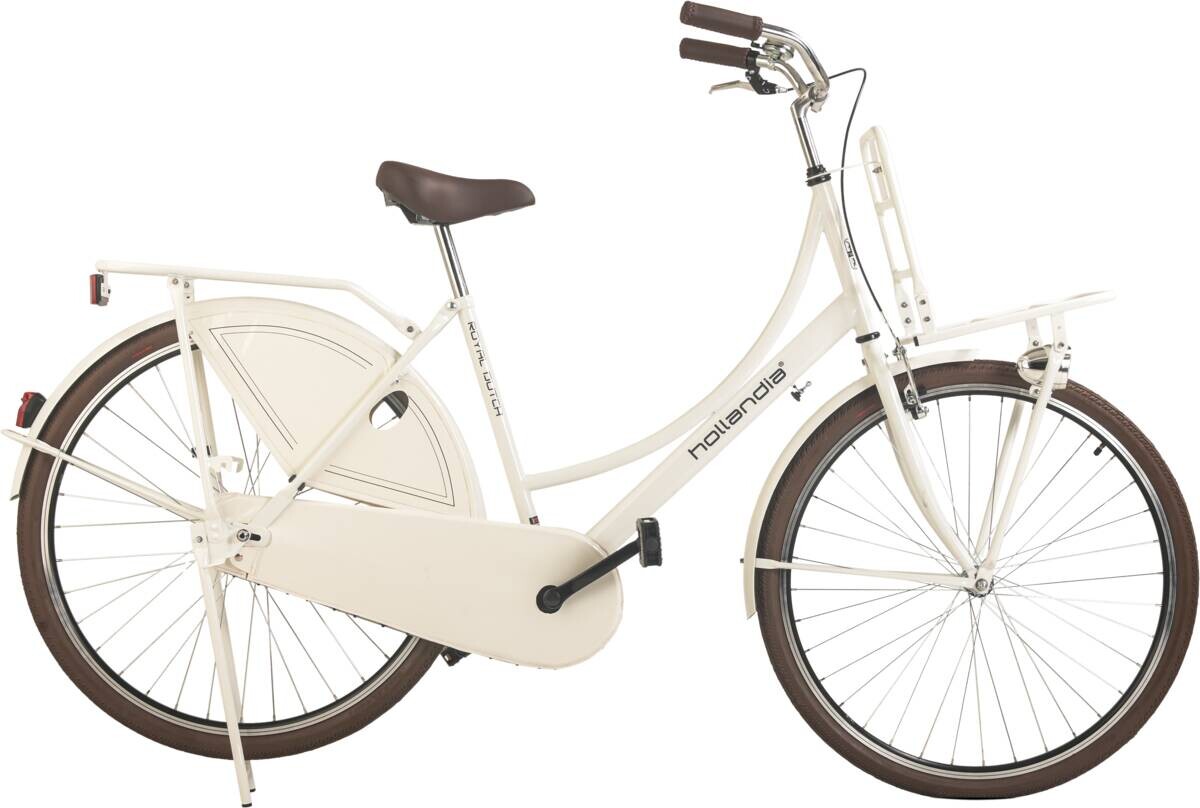 Hollandia Hollandrad Royal Dutch 161C 28 Zoll Rahmenhöhe 49 cm 1 Gänge weiß weiß ca. 28 Zoll