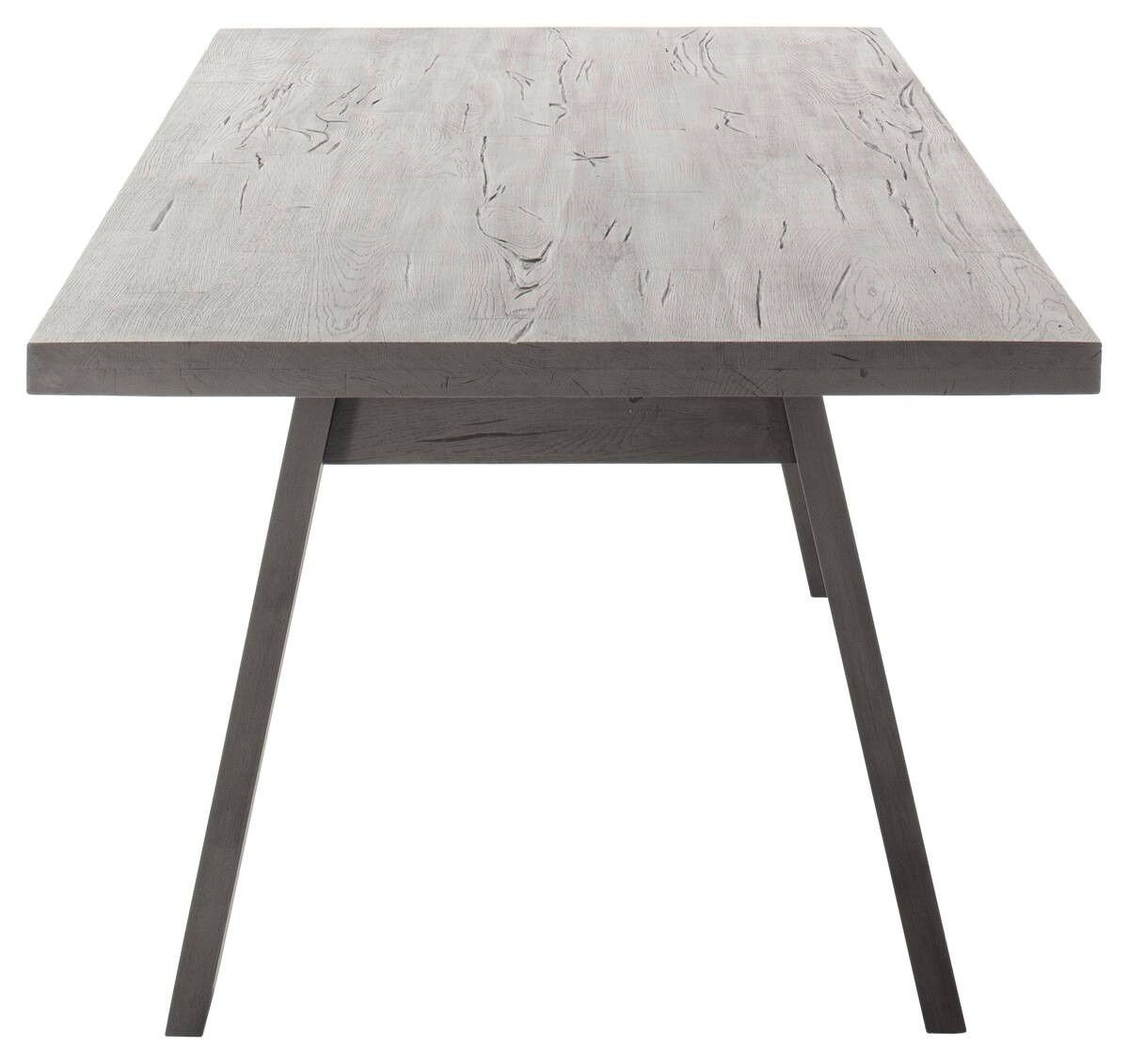 Esstisch Longford grau lackiert B/H/T: ca. 180x77x100 cm