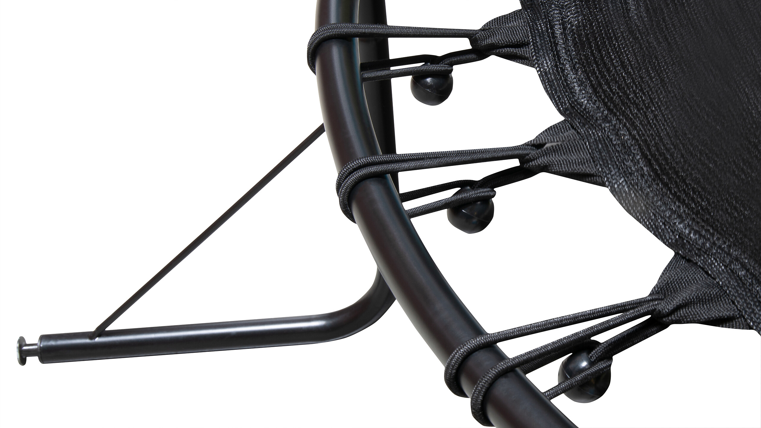 Hudora Trampolin Safety 140 blau B/H/L: ca. 195x188x195 cm