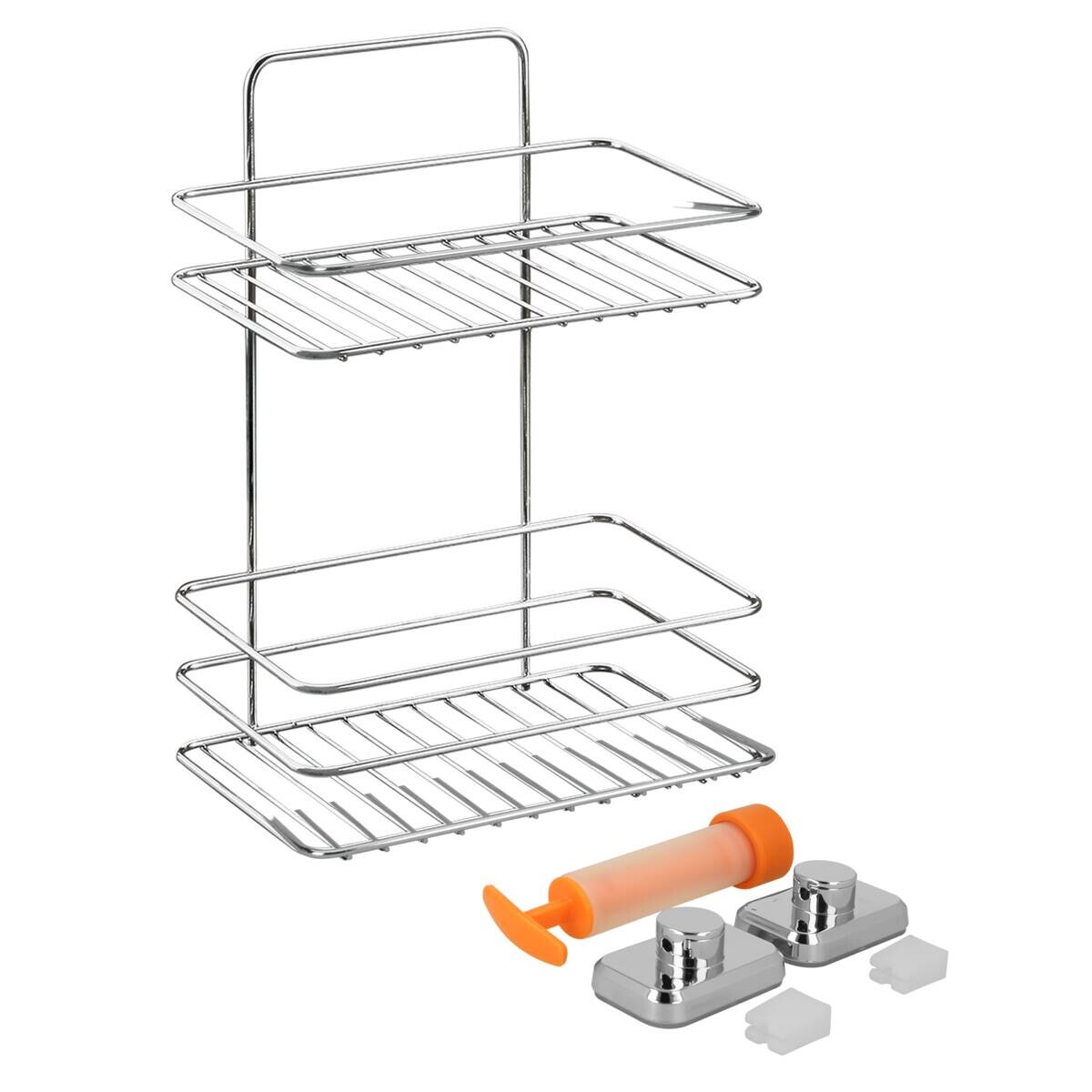 Badregal Chrom Metall