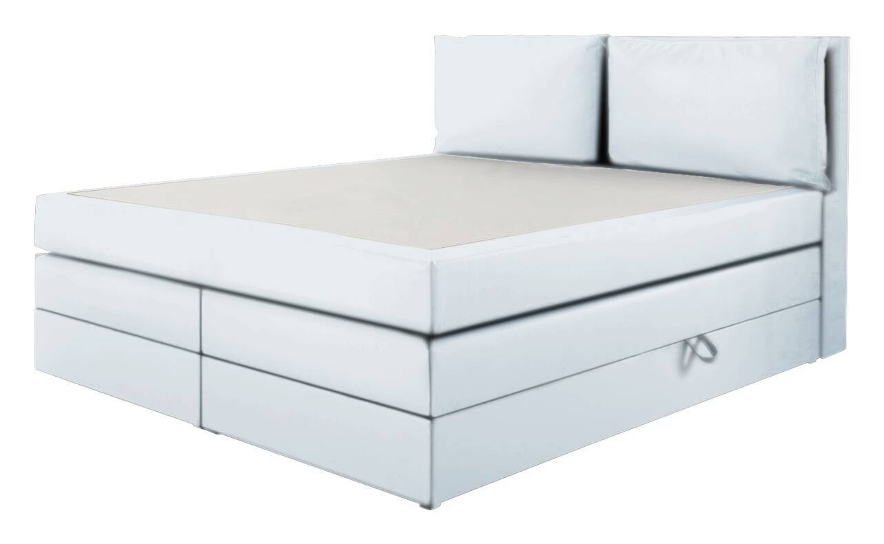 Boxspringbett Lissy hellblau Liegefläche B/L: ca. 160x200 cm