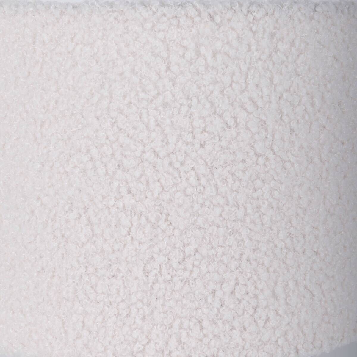 Näve Leuchten Tischleuchte weiß Textil Metall B/H/T/D: ca. 23x31x23x23 cm E27 1 Brennstellen