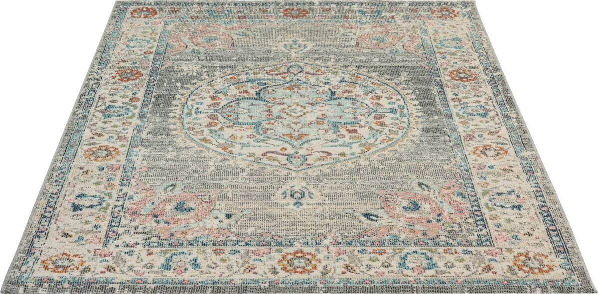 Outdoorteppich Salsa Outdoor grau B/H/L: ca. 80x13x300 cm