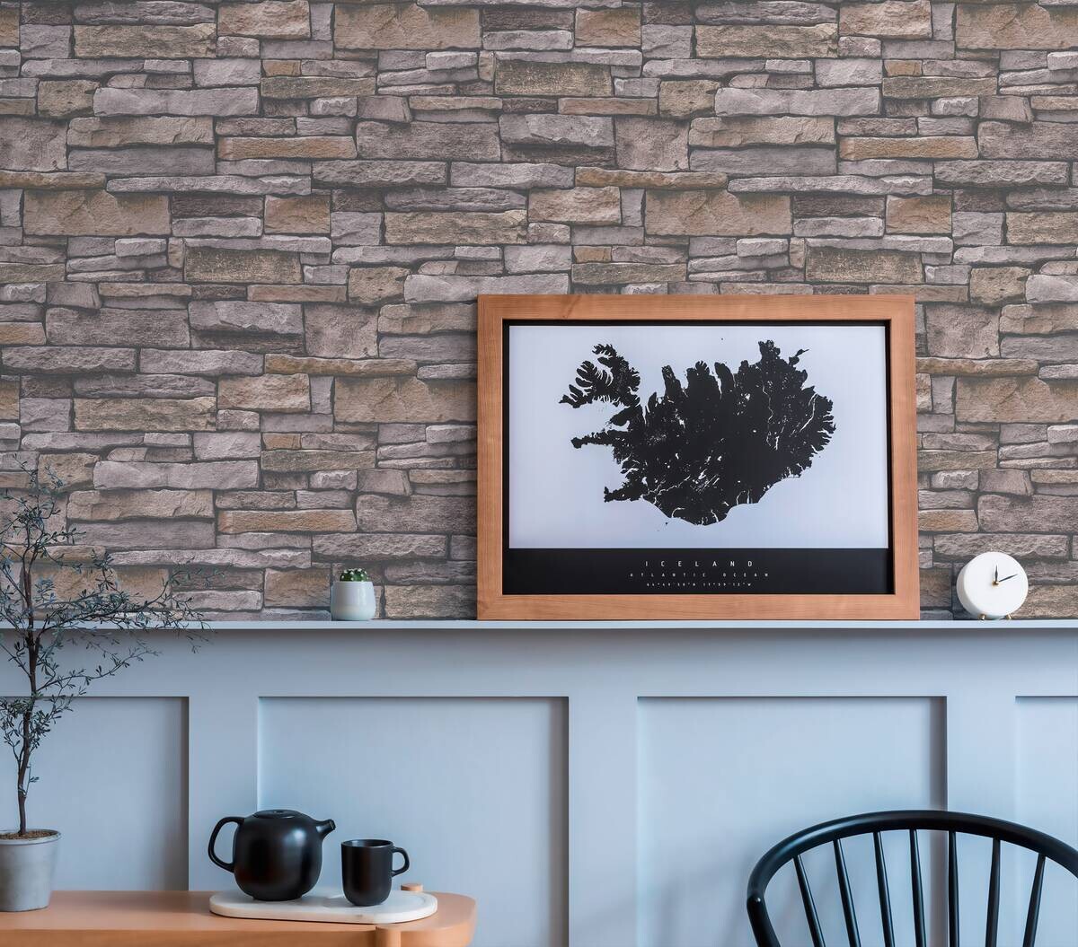 A.S.Creation Vliestapete braun B/H/D: ca. 53x1005x8,5 cm