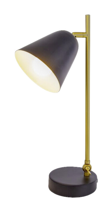 Näve Leuchten Tischleuchte NV3188822 mattschwarz Metall H/D: ca. 43x12 cm E14 1 Brennstellen