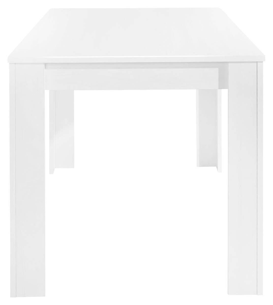 Tisch NEPAL weiß B/H/T: ca. 140x75x80 cm