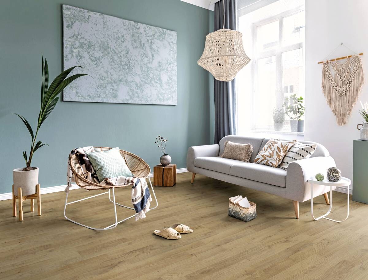 Laminatboden Herbst ca. 2,39 m² im Paket  B/L: ca. 19,3x137,9 cm pro Paket