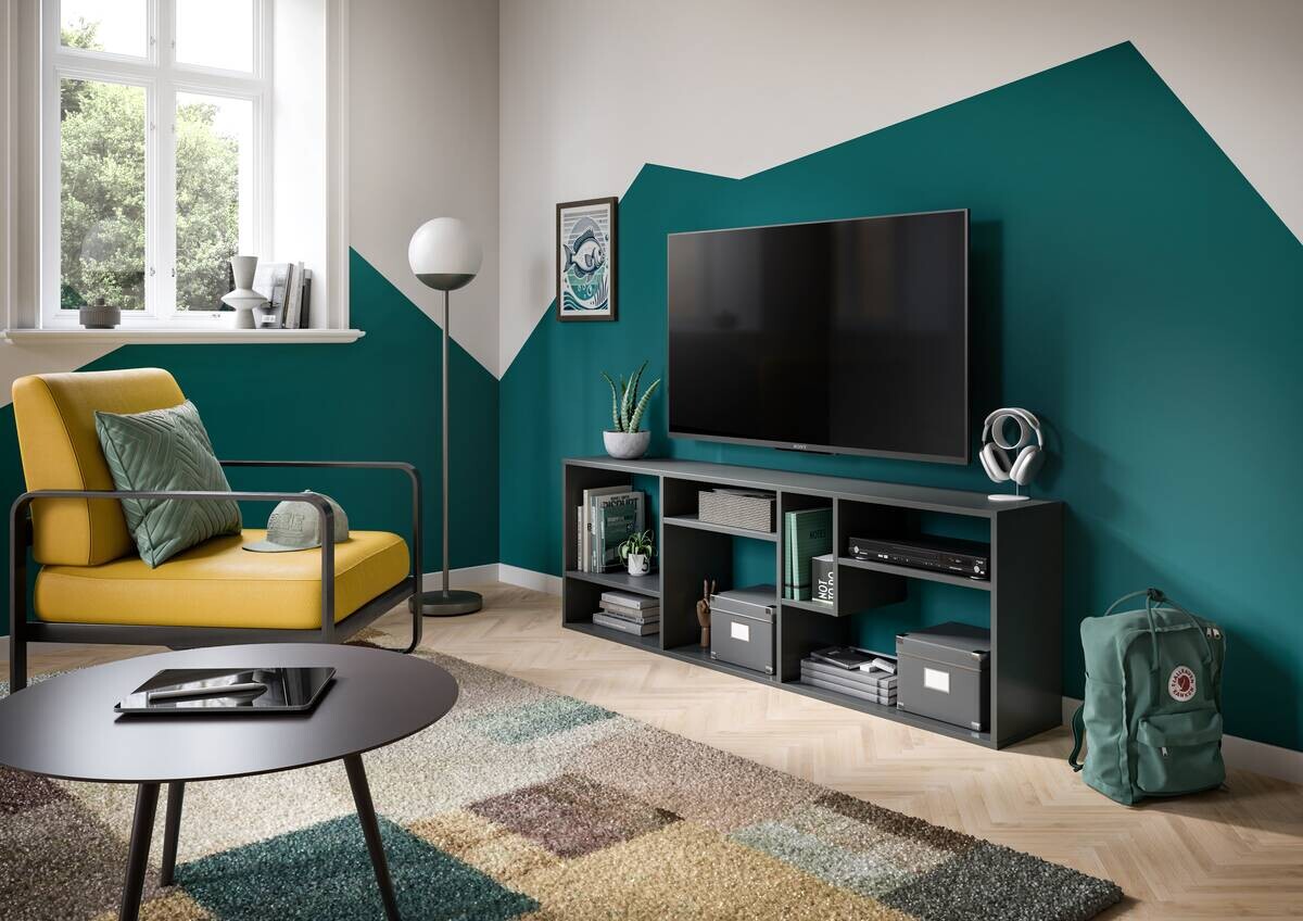 Regal Tommy grau B/H/T: ca. 159x54x28 cm