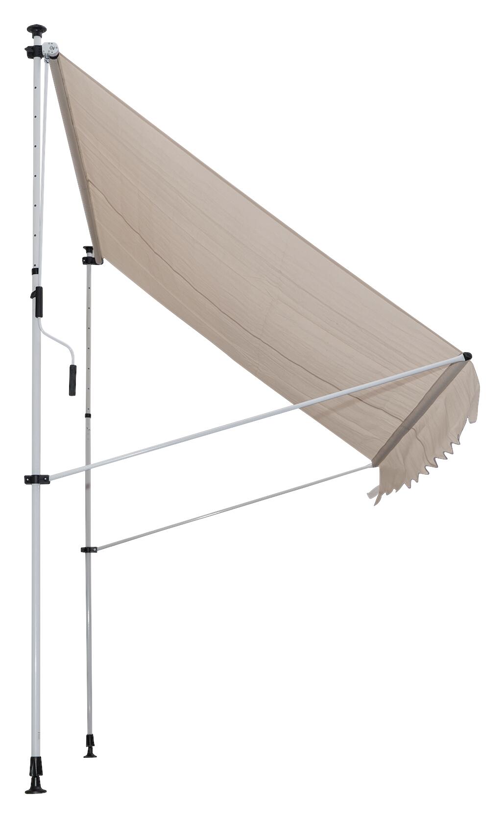 Outsunny Klemm-Markise beige B/H/L: ca. 300x280x150 cm