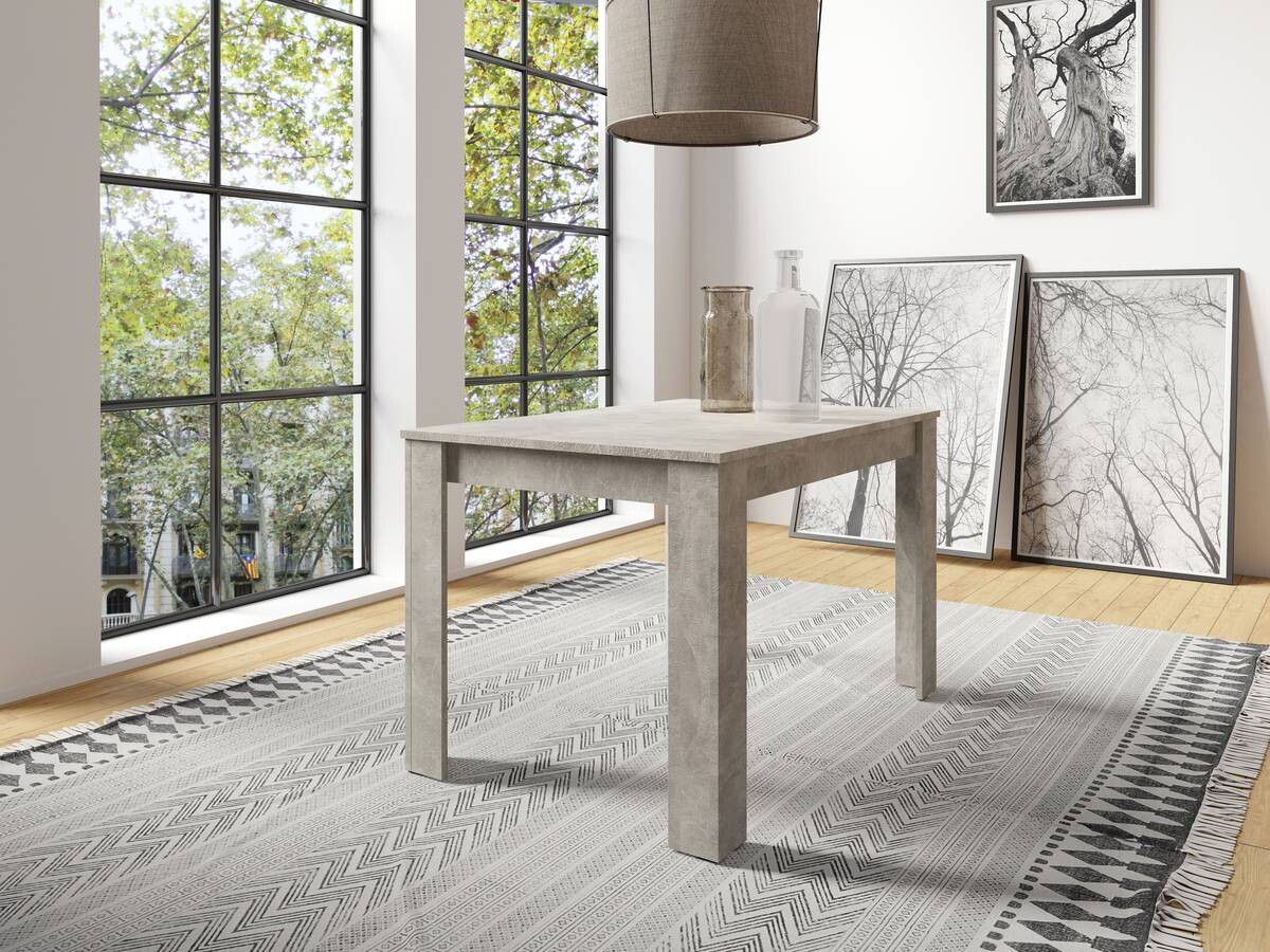 Tisch NEPAL Beton Optik B/H/T: ca. 120x75x80 cm