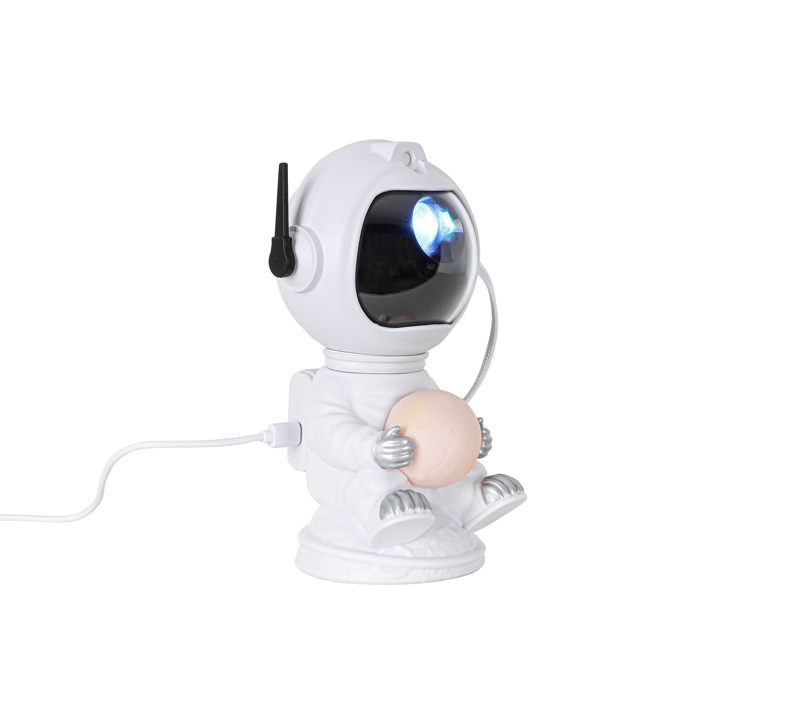 Nolo Dekoleuchte Astronaut weiß Kunststoff B/H/L: ca. 13x26x13 cm