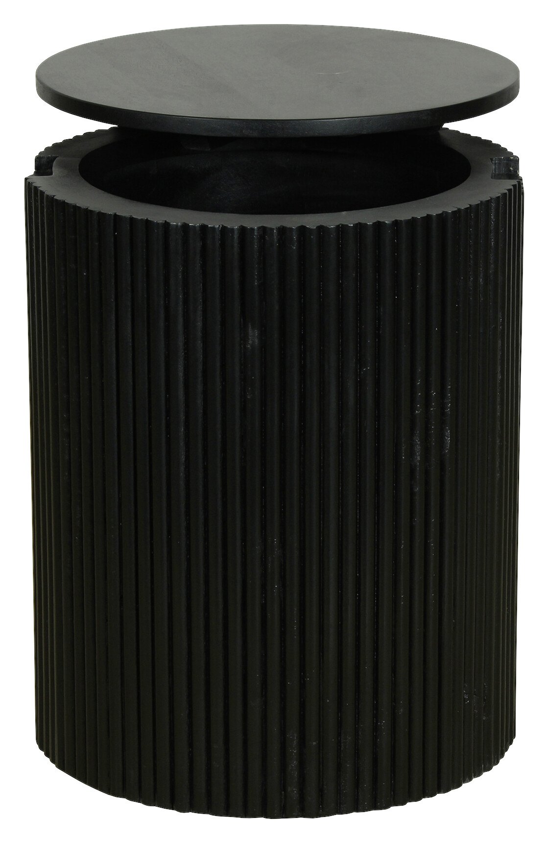 Beistelltisch OWEN schwarz Mango H/D: ca. 50x40 cm