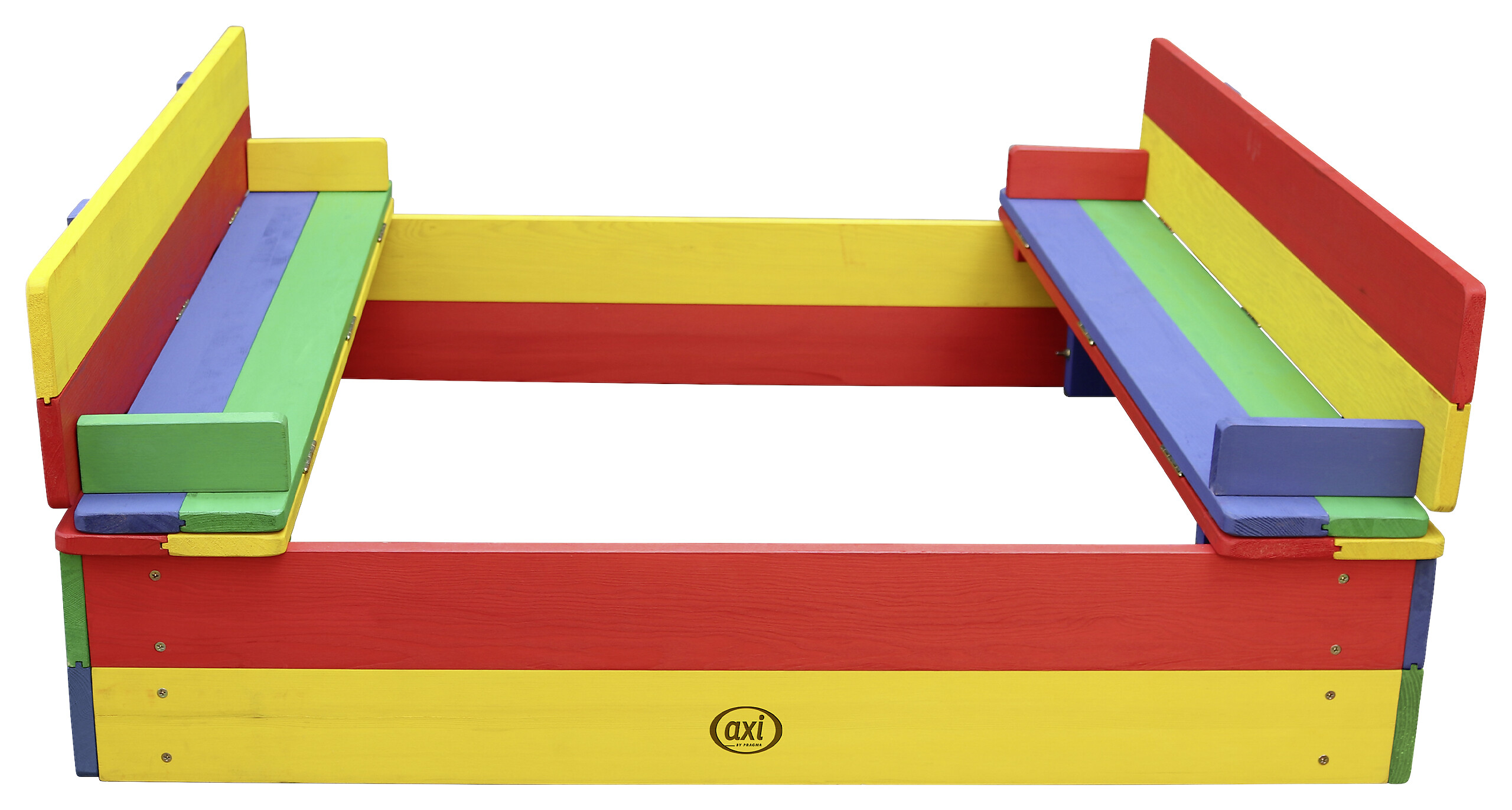 AXI Sandkasten Ella blau Holz B/H/L: ca. 95x20x100 cm