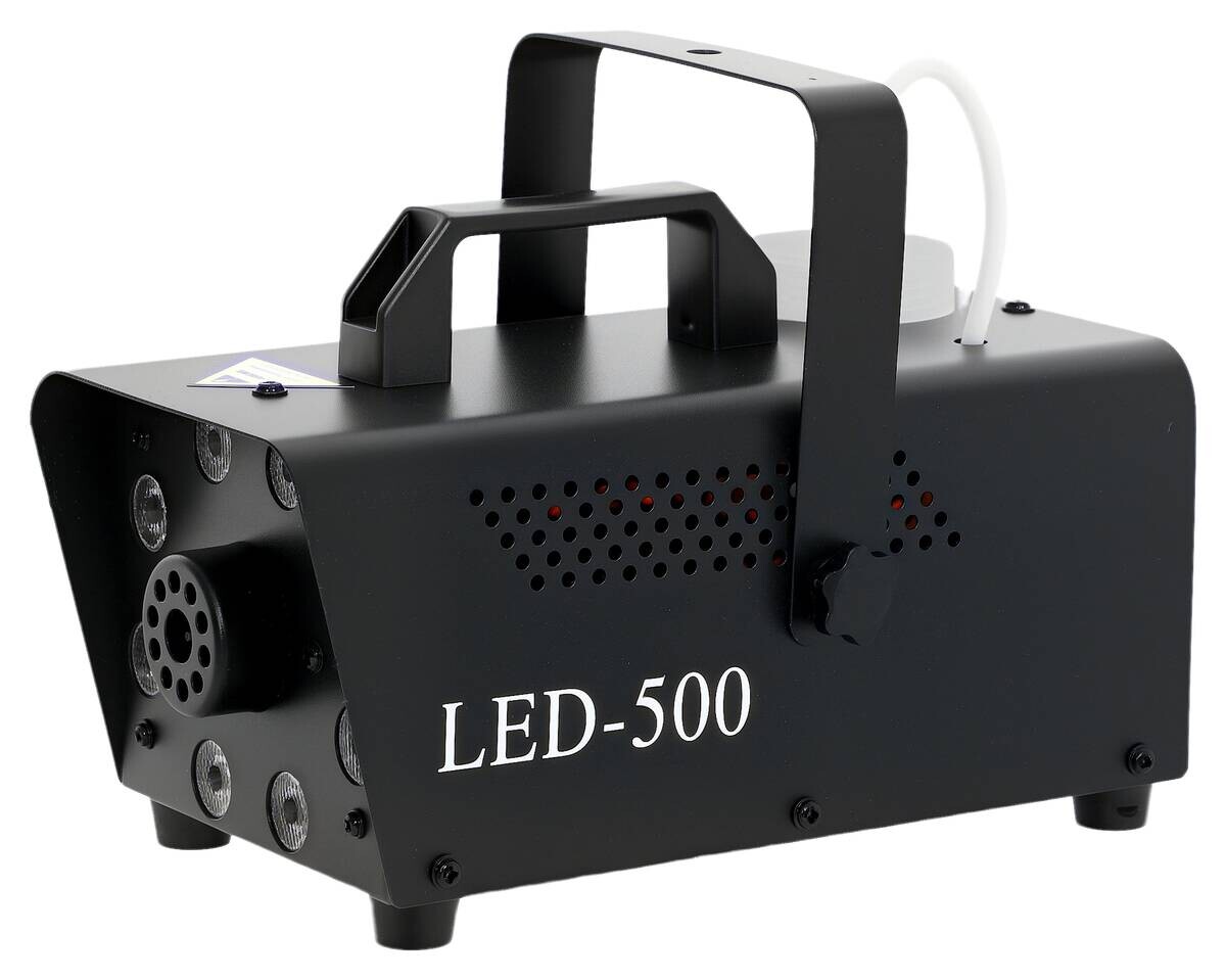 HOMCOM Nebelmaschine schwarz Kunststoff B/H/L: ca. 12x14x24 cm