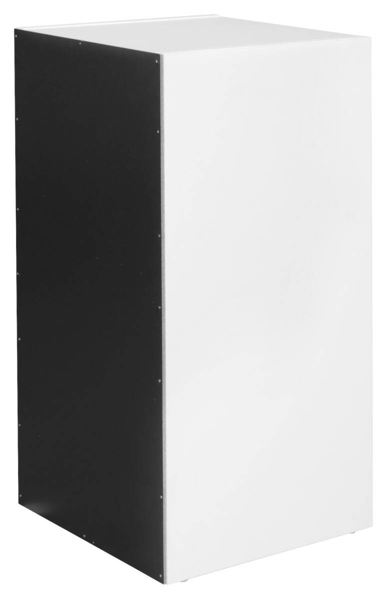 Standregal weiß B/H/T: ca. 30x60x30 cm