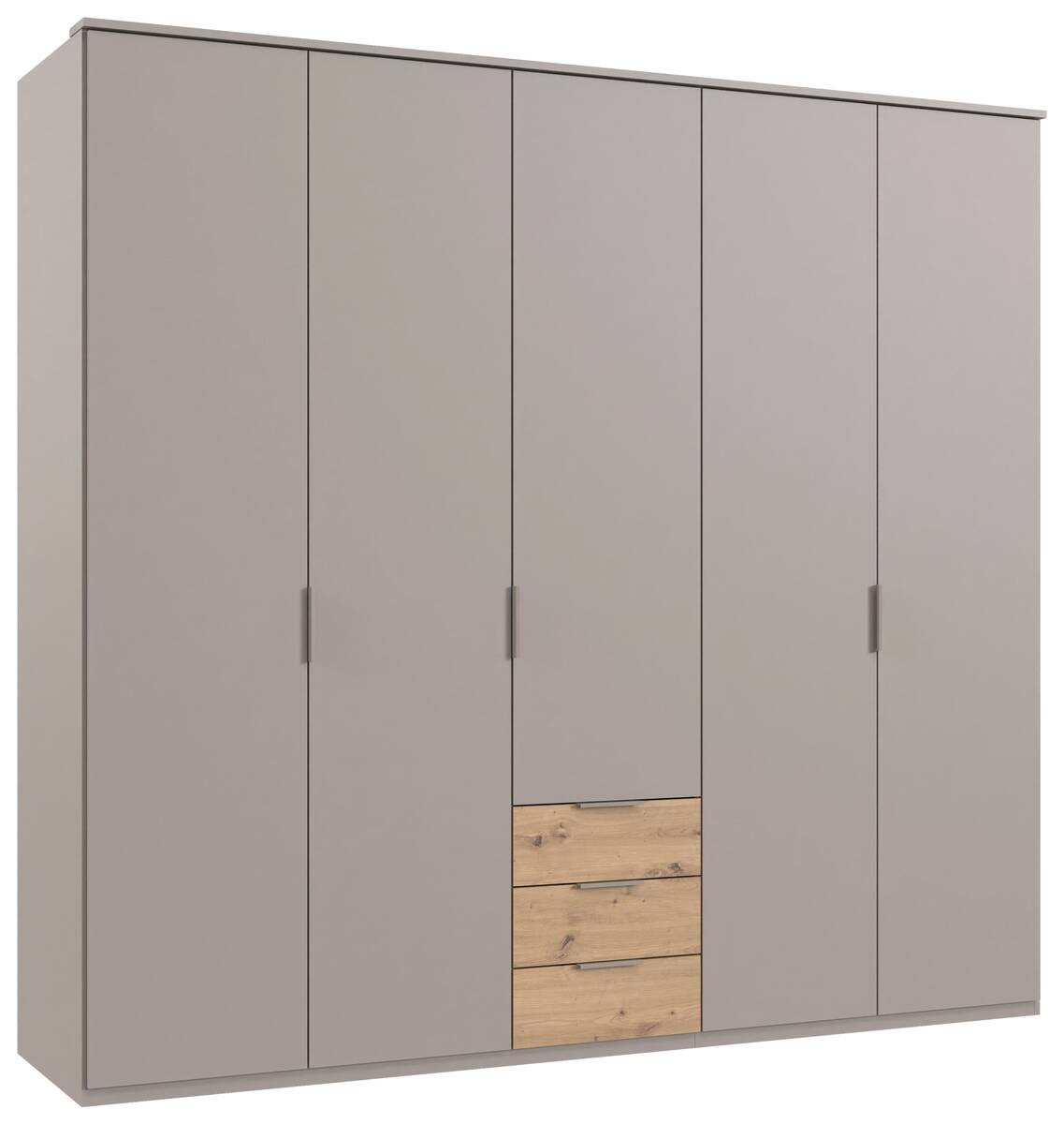 Kleiderschrank Paderborn Sahara grau B/H/T: ca. 225x210x58 cm