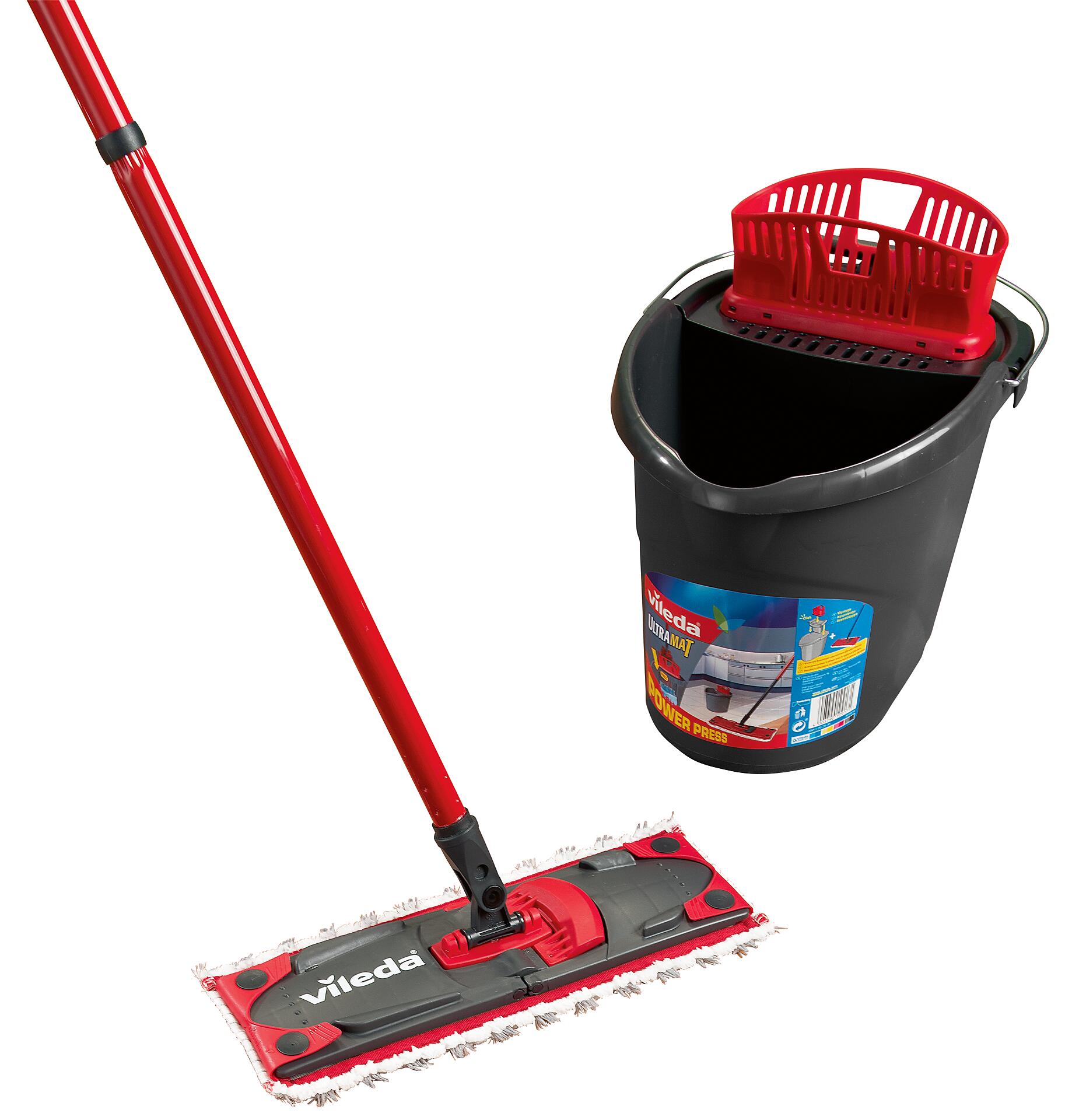 Vileda Reinigungsset grau B/H/L: ca. 28x29,5x39,5 cm