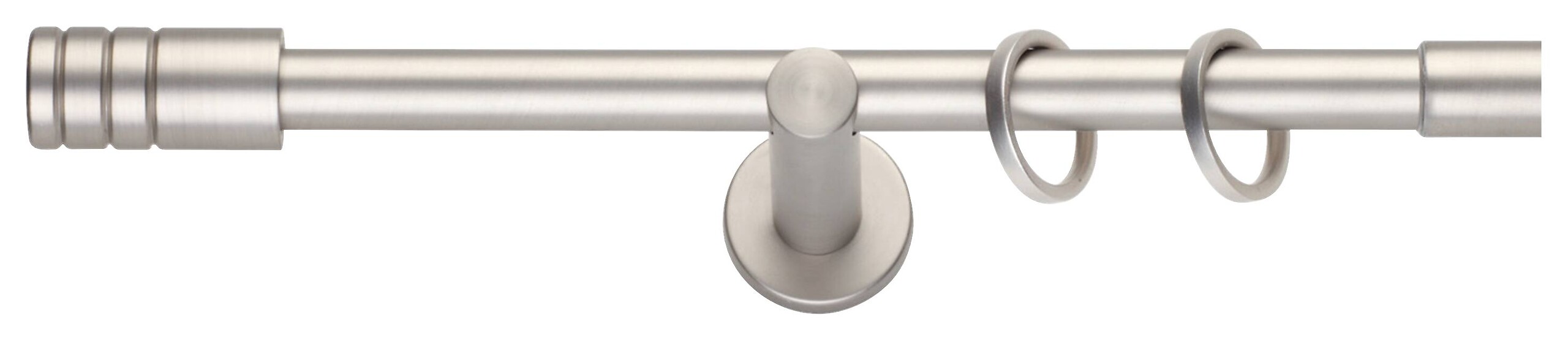 ondeco Stilgarnituren rillcube Edelstahloptik Metall ausziehbar von ca. 120 bis 210 cm 1.0 Läufe