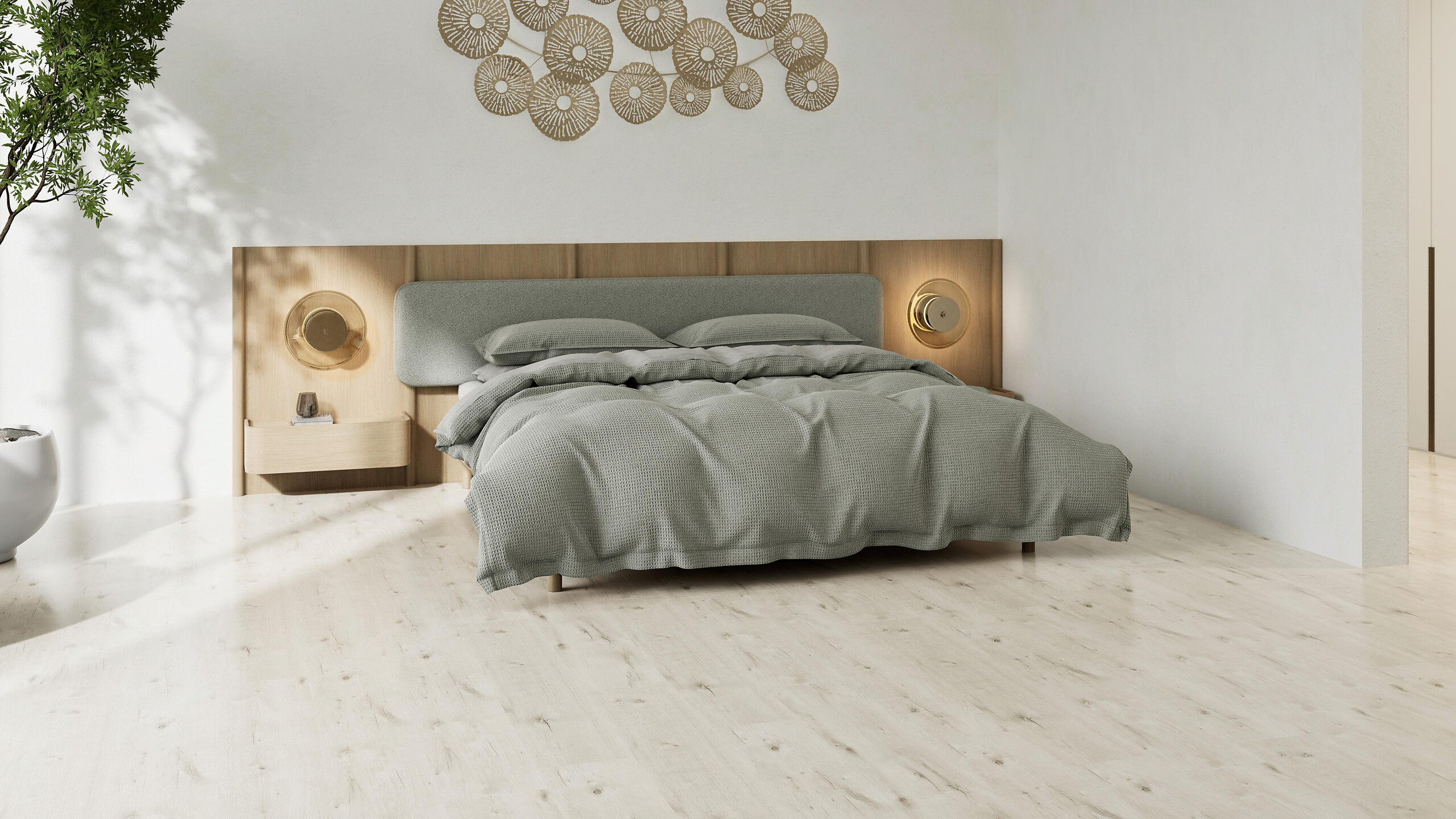 Click-Vinylboden Kindl ca. 2,782 m² im Paket  B/L: ca. 22,8x122 cm pro Paket