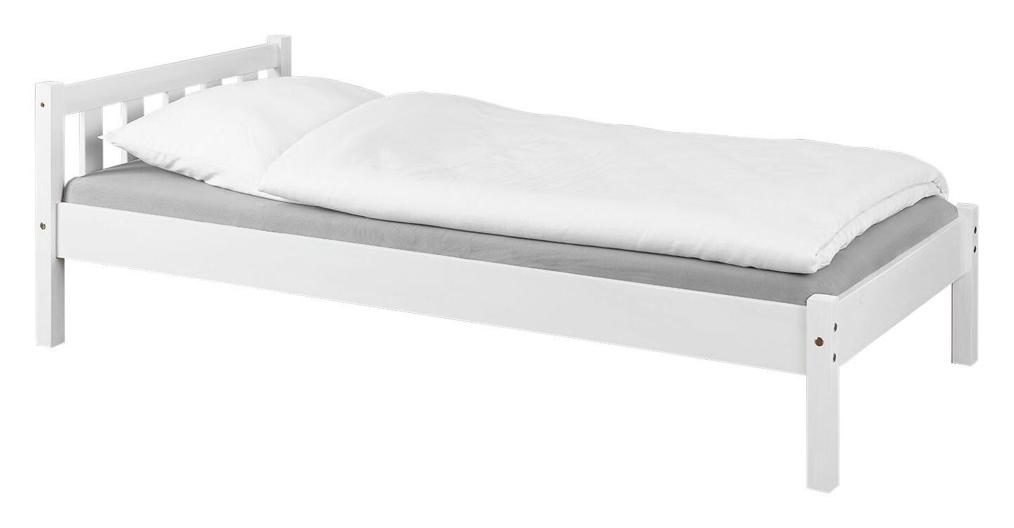 Bett Vilmar weiß Liegefläche B/L: ca. 90x200 cm