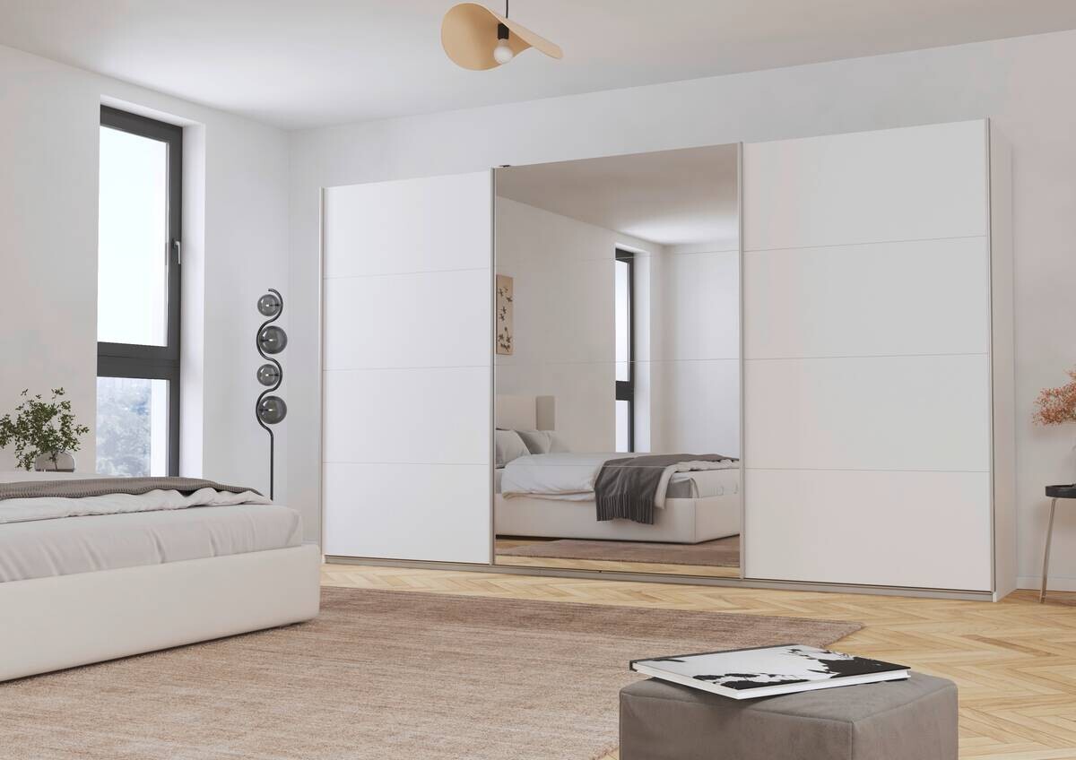 Kleiderschrank Kulmbach Alpinweiß B/H/T: ca. 360x210x62 cm Kleiderschrank Kulmbach Alpinweiß B/H/T: ca. 360x210x62 cm