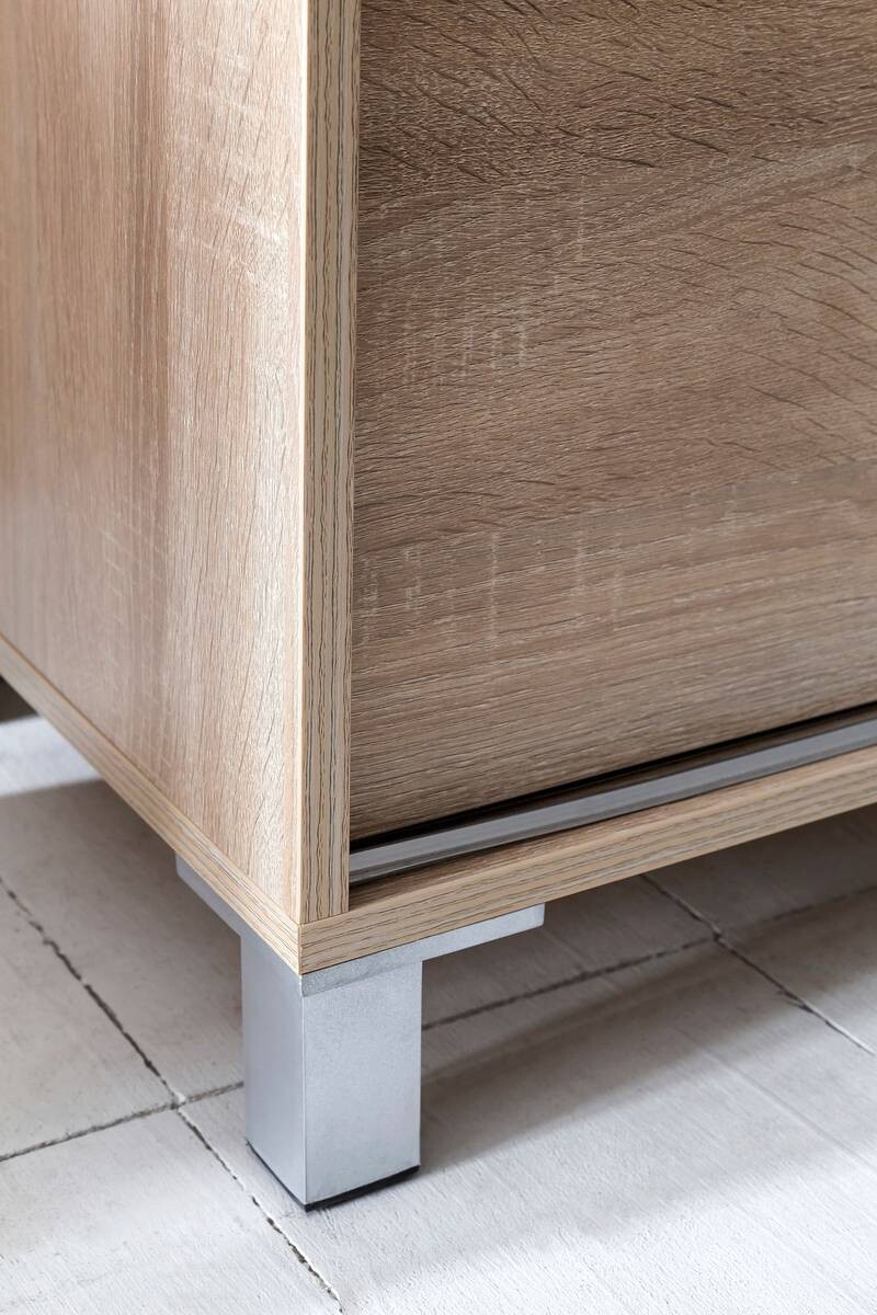 Schuhschrank Eiche Sonoma Nachbildung B/H/T: ca. 100x108x37,5 cm