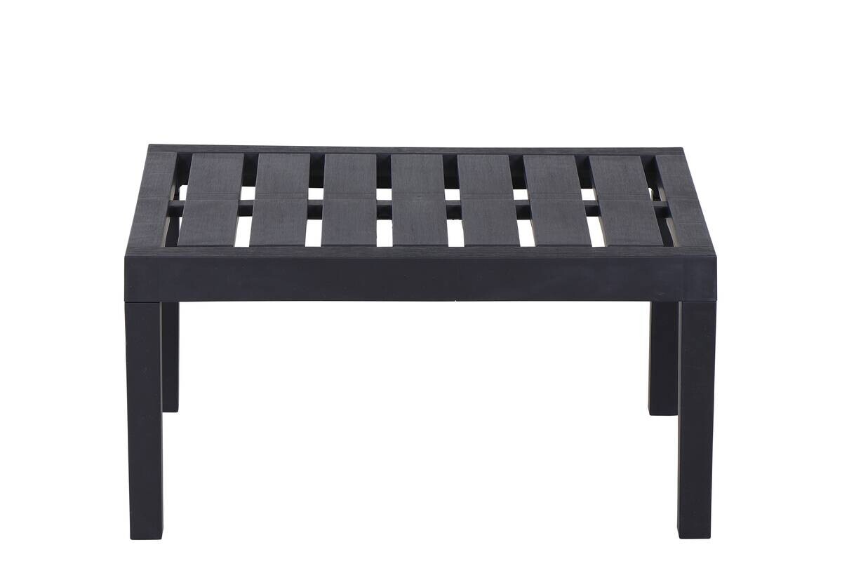 ProGarden Gartensitzgruppe Java anthrazit Kunststoff B/H/L: ca. 54x82x61 cm