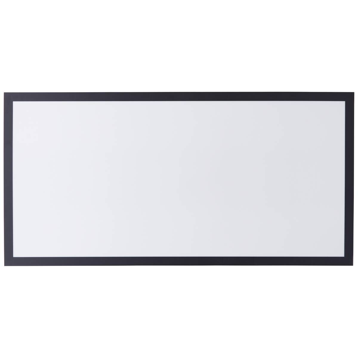 Brilliant LED-Deckenleuchte Briston schwarz Metall Kunststoff B/H/L: ca. 83,5x7,5x43,5 cm