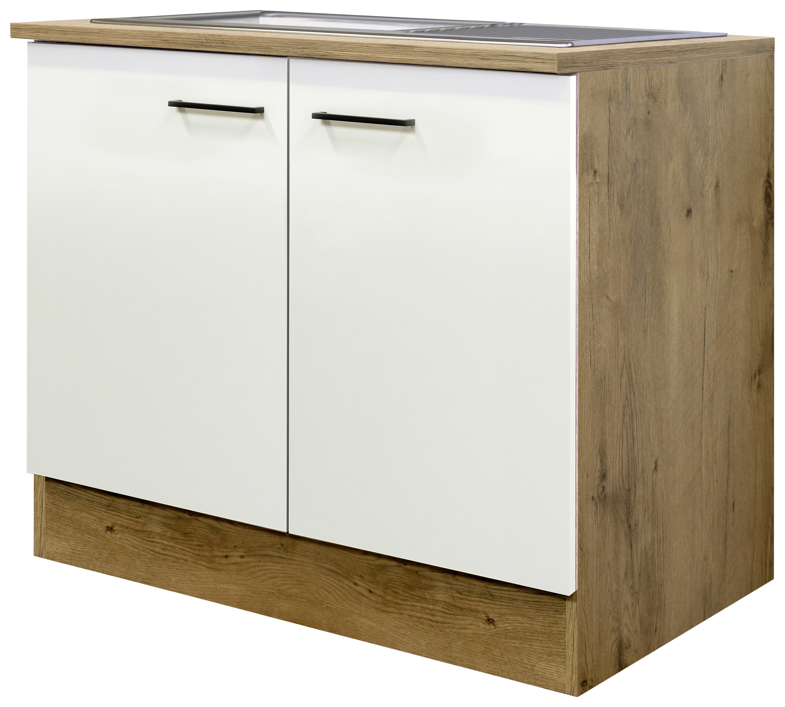 Spülenschrank Avila Magnolie matt B/H/T: ca. 100x85x60 cm Spülenschrank Avila Magnolie matt B/H/T: ca. 100x85x60 cm