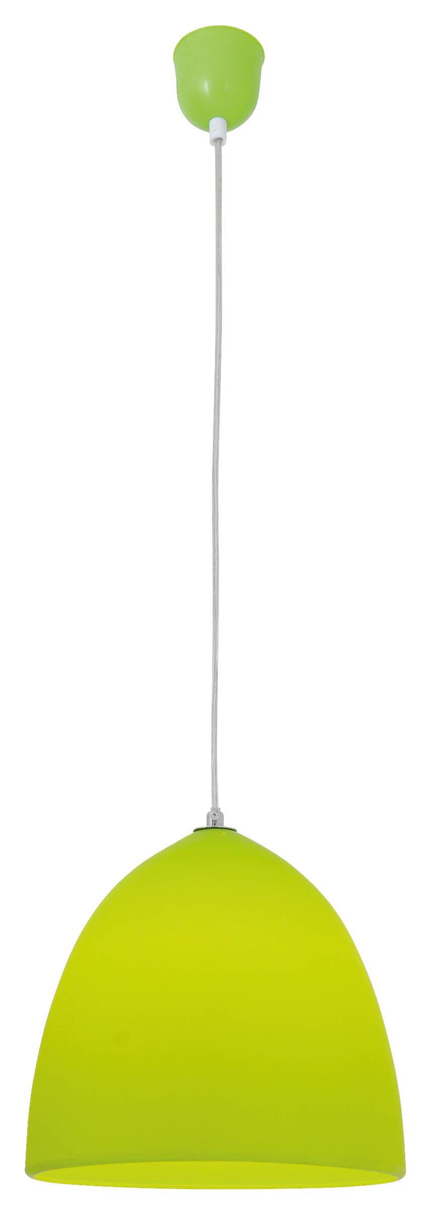 Näve Leuchten Pendelleuchte 6063517 grün Kunststoff B/H/T: ca. 25x110,8x25 cm E27 1 Brennstellen