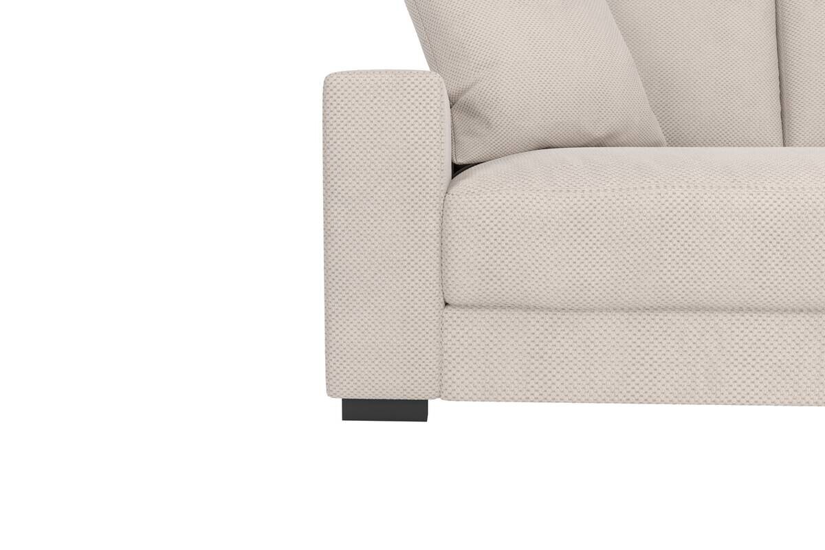 Ecksofa creme Microfaser B/H/T: ca. 300x83x190 cm Ecksofa creme Microfaser B/H/T: ca. 300x83x190 cm