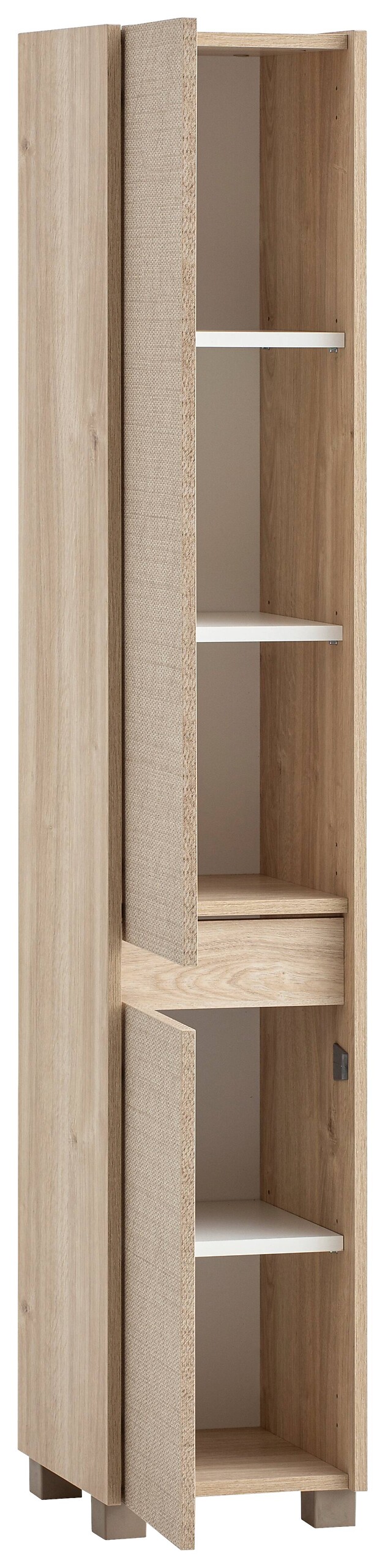 Hochschrank Sander Eiche Nachbildung B/H/T: ca. 30,2x164,5x33 cm