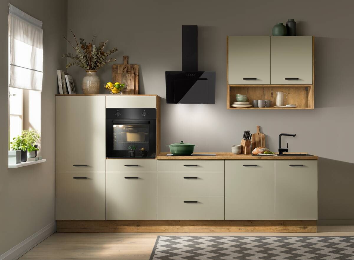 Impuls Küchenblock IP1200 salbei B/T: ca. 280x60 cm