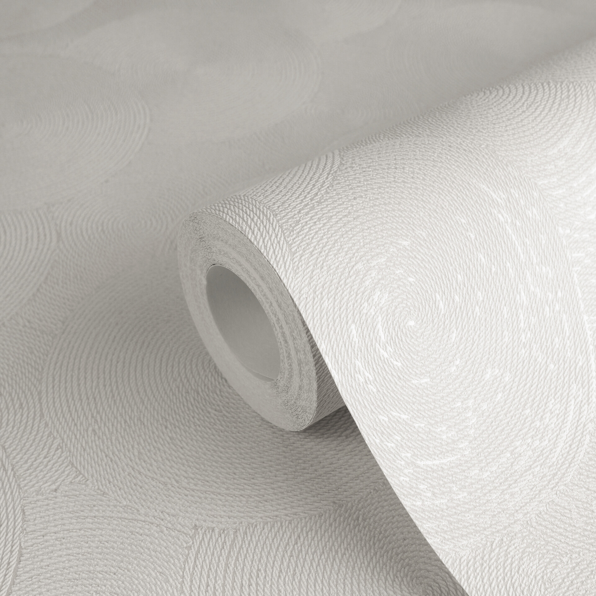 A.S.Creation Vliestapete weiß creme B/H/D: ca. 53x1005x8,8 cm