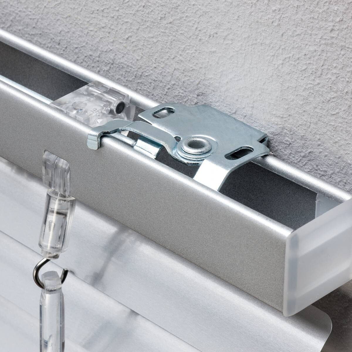 LICHTBLICK Alu-Jalousie silber B/L: ca. 80x160 cm