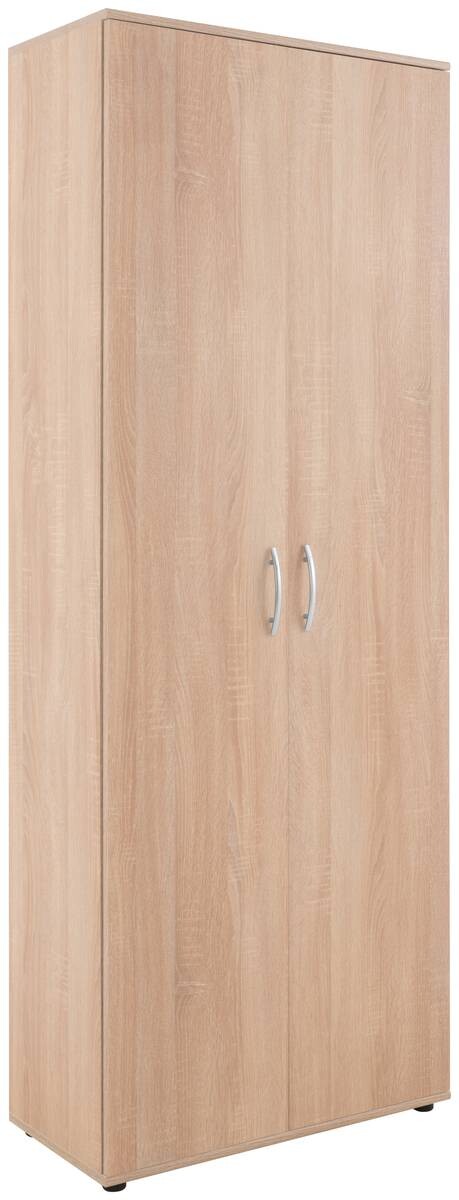 Putzschrank Andy 4 Eiche Sonoma Nachbildung B/H/T: ca. 70x187x34 cm