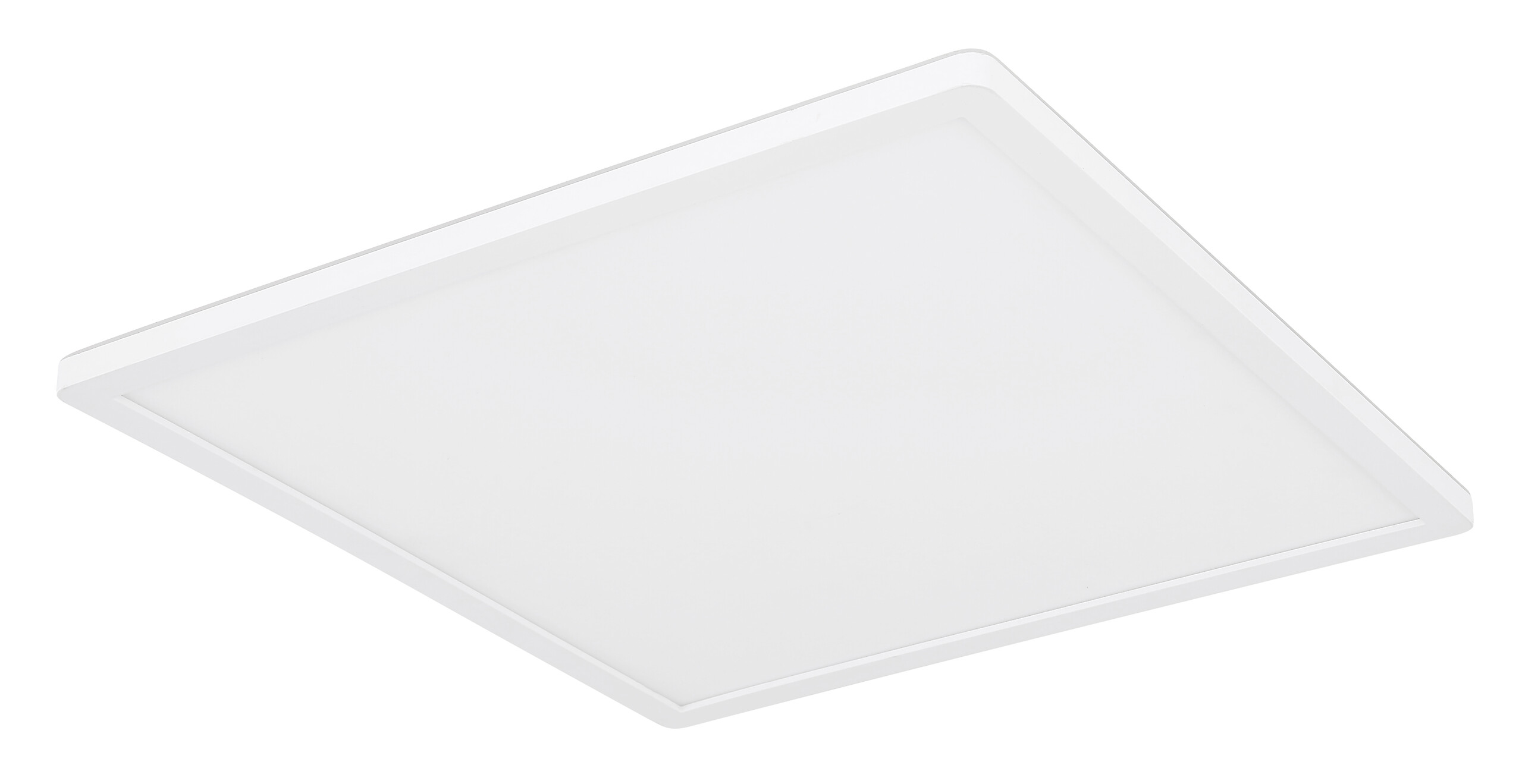 GLOBO Deckenleuchte SAPANA 41563-24W weiß Opal Kunststoff B/H/L: ca. 42x2,5x42 cm