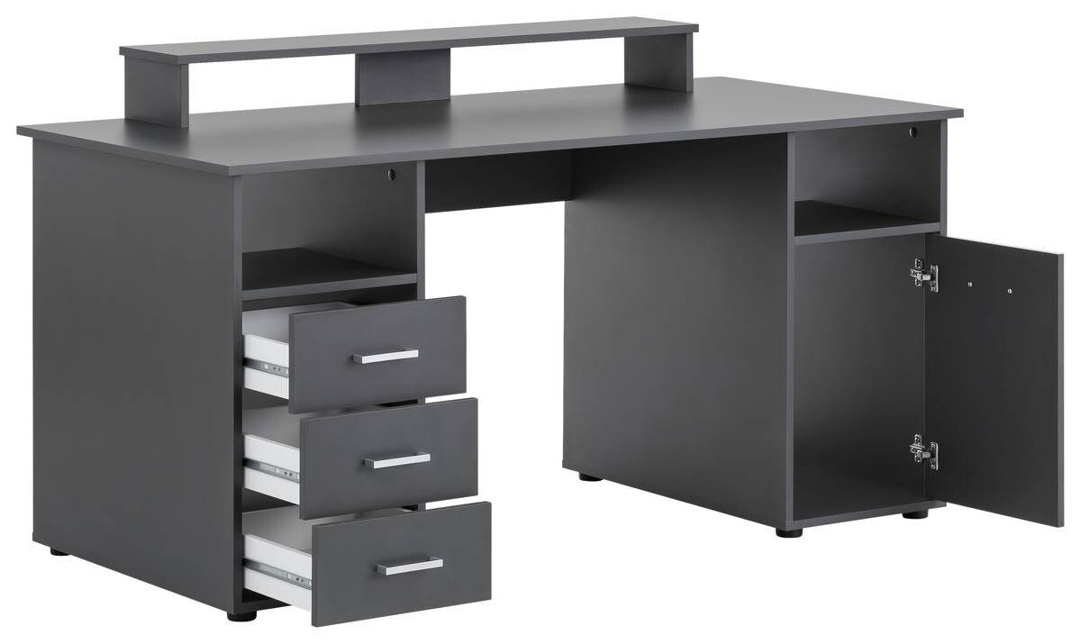 Schreibtisch Niels anthrazit B/H/T: ca. 150x86,7x70 cm