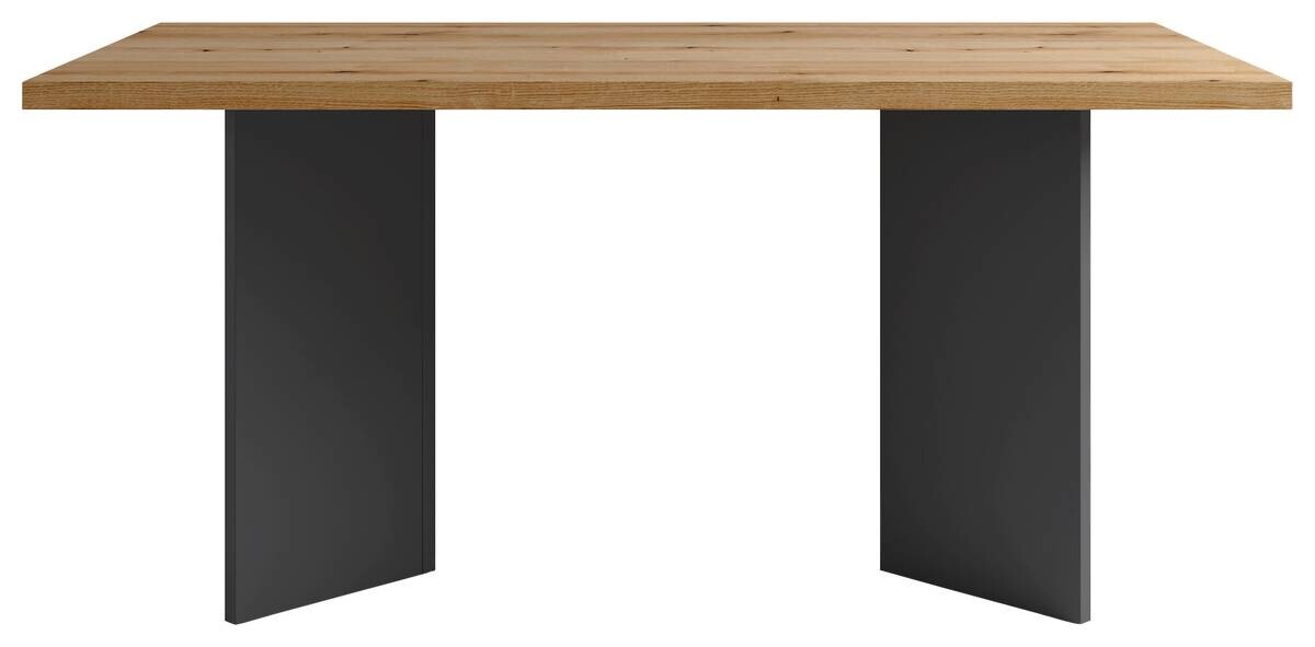 Tisch MARTEN Eiche anthrazit B/H/T: ca. 160x90x75,5 cm