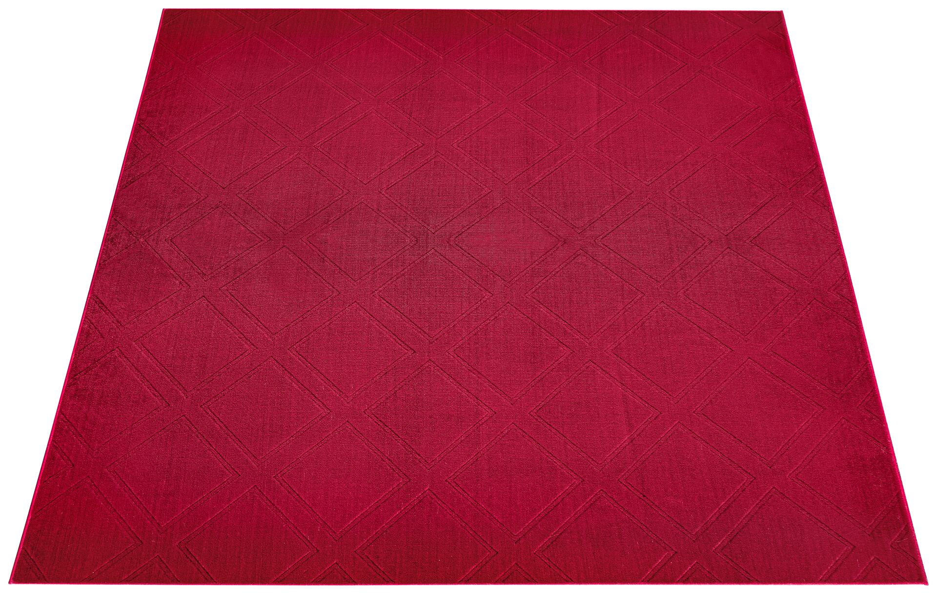 Fellimitat Monaco rot B/L: ca. 80x150 cm