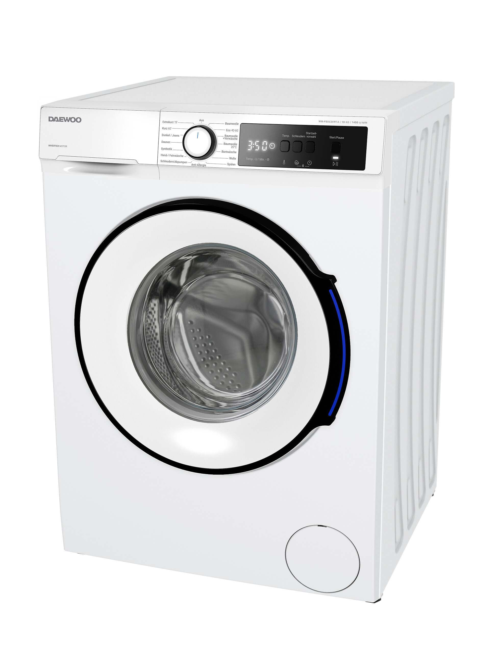 Daewoo Waschmaschine WM-FB0634W1A-DE weiß B/H/T: ca. 59,7x84,5x58,2 cm