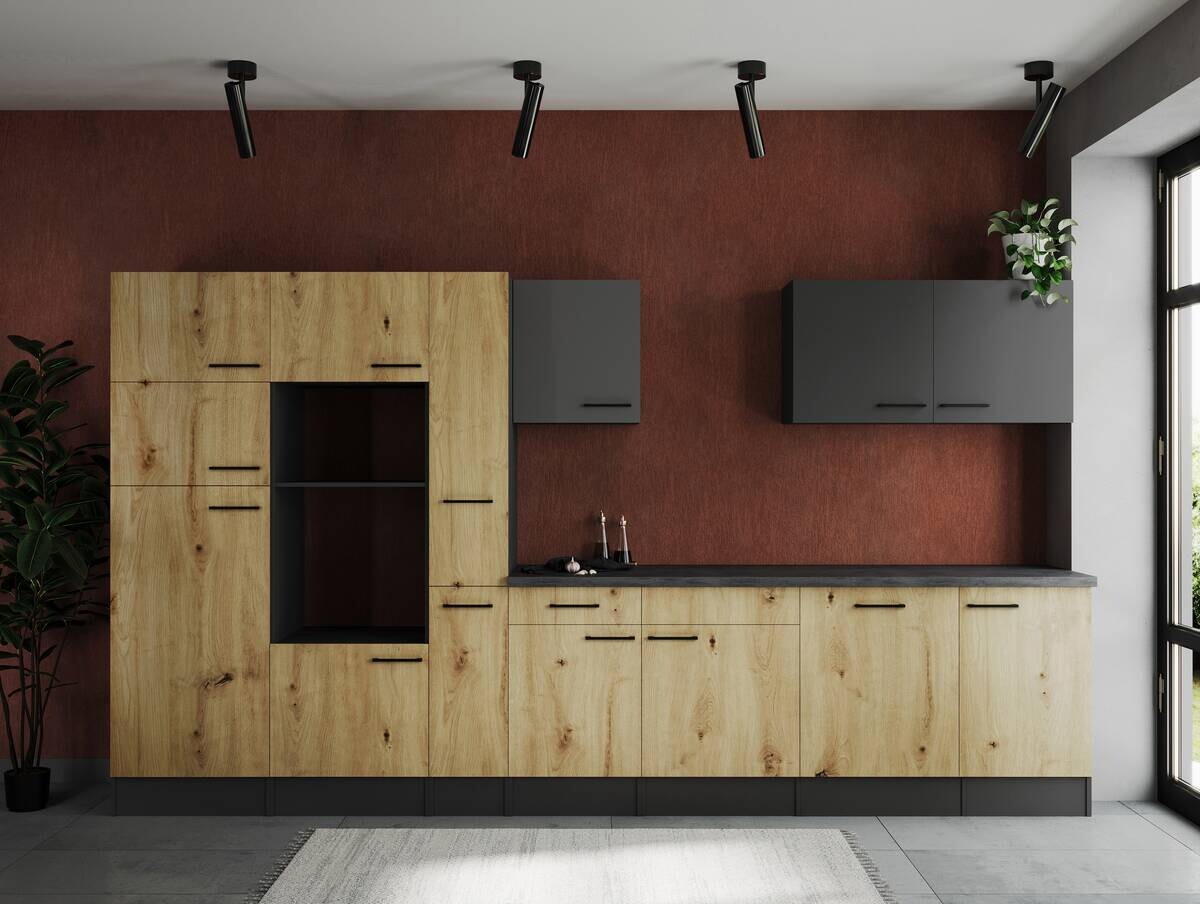 Küchenblock Oliver B/H/T: ca. 370x205x60 cm