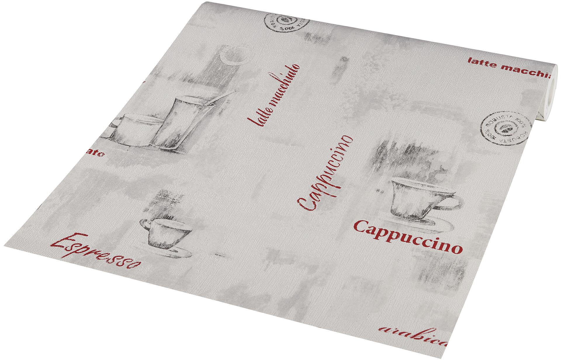 Vliestapete Kaffee grau B/L: ca. 53x1005 cm