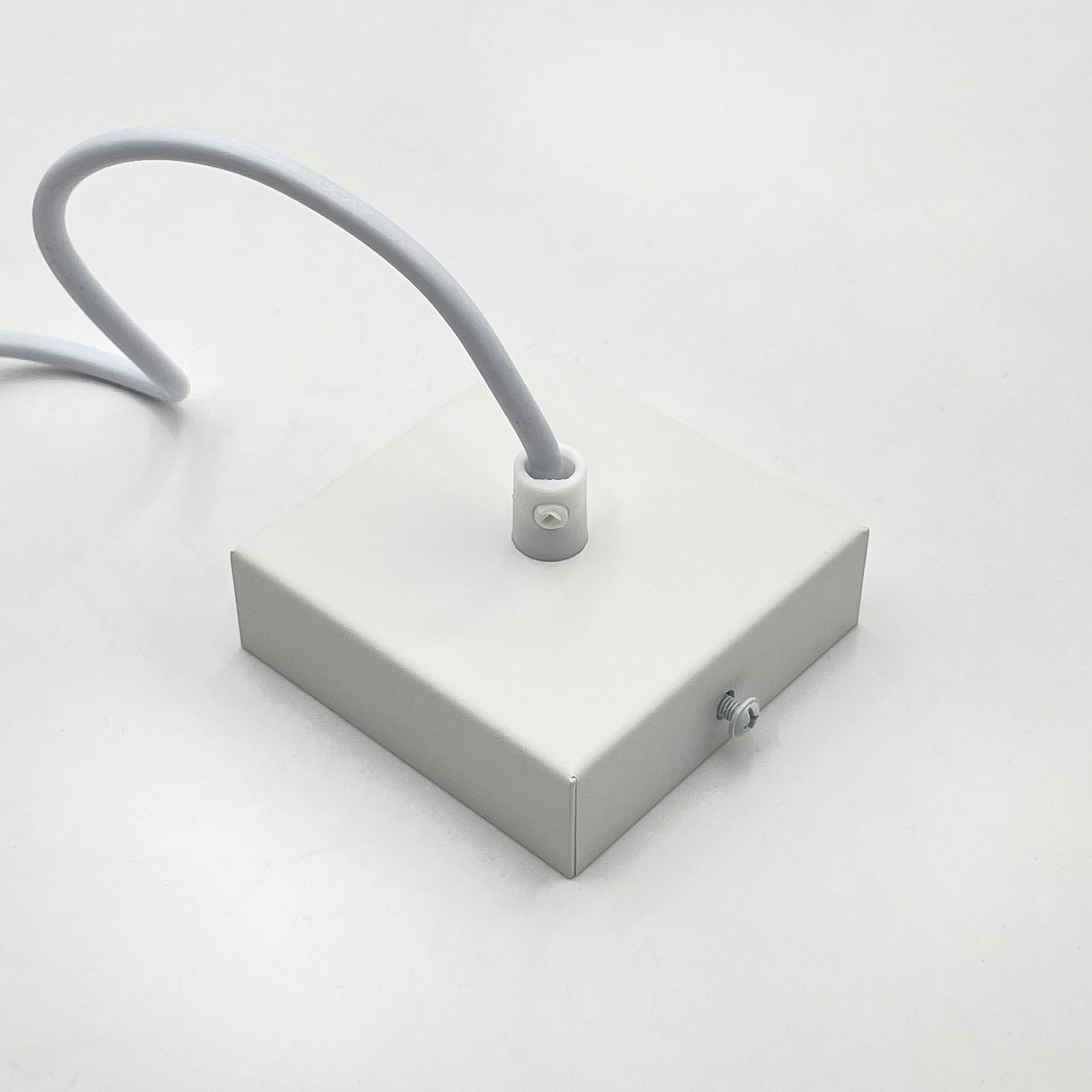 Lamkur Strahler Prisma weiß Stahl B/H/L: ca. 6,5x118x6,5 cm 1 Brennstellen