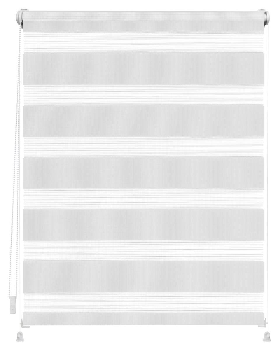 LICHTBLICK Doppelrollo Duo weiß B/L: ca. 70x150 cm