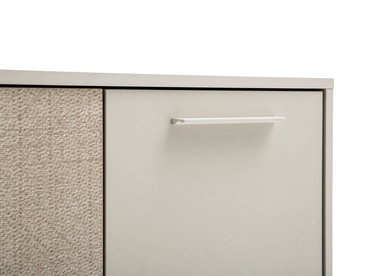 Highboard Edno creme Eiche Nachbildung B/H/T: ca. 59,8x124x19,5 cm