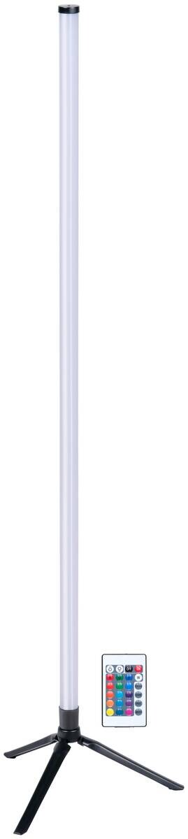 Grundig LED-Stehleuchte schwarz B/H/L: ca. 2,5x2,5x120 cm