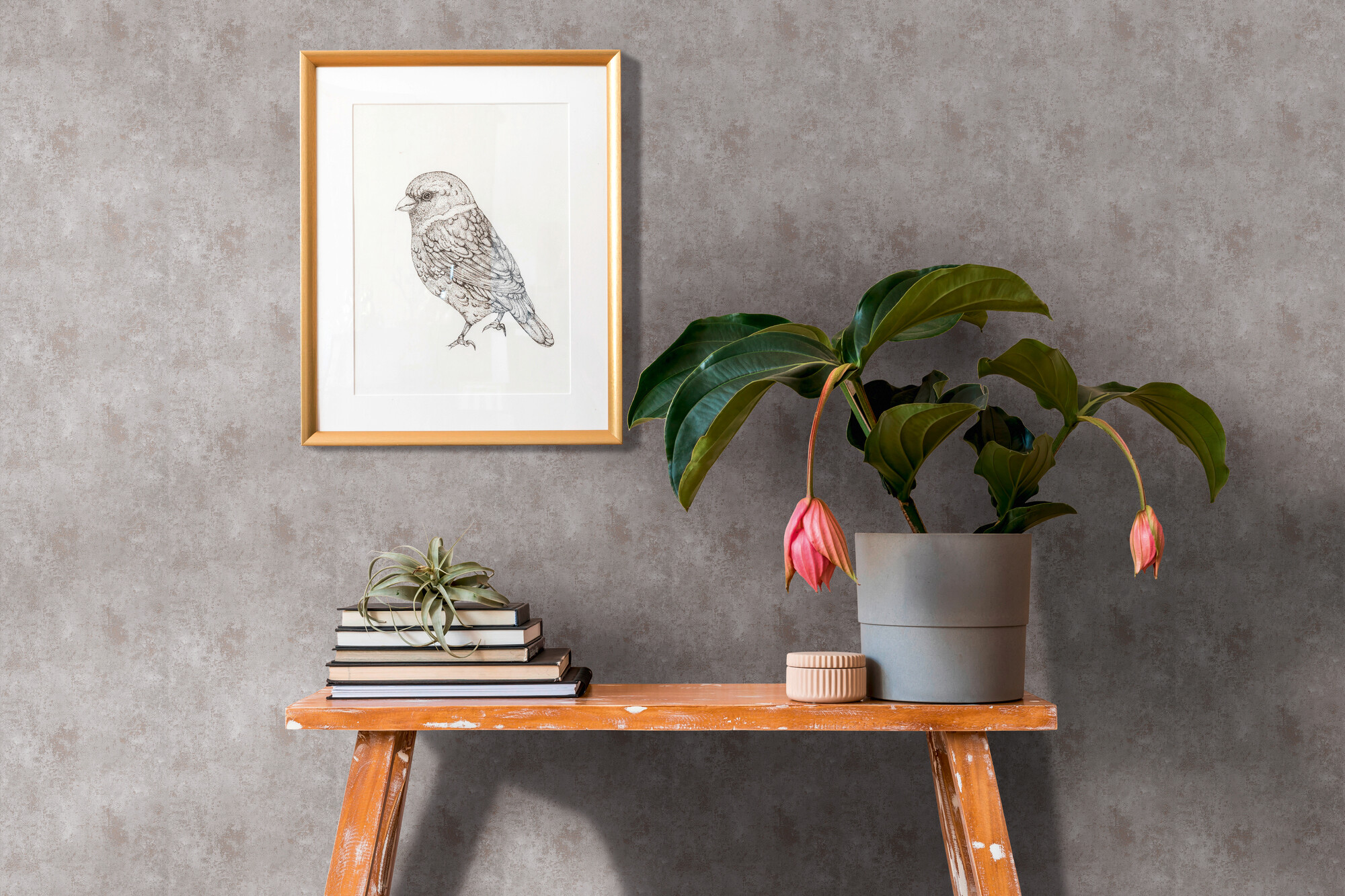 A.S.Creation Vliestapete braun grau B/H/D: ca. 53x1005x9,5 cm