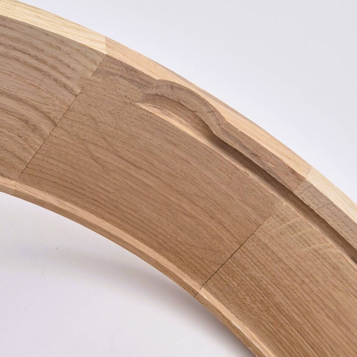 Lamkur Deckenleuchte 49434 Eiche Glas Eiche H/L: ca. 8x27 cm E27 2 Brennstellen